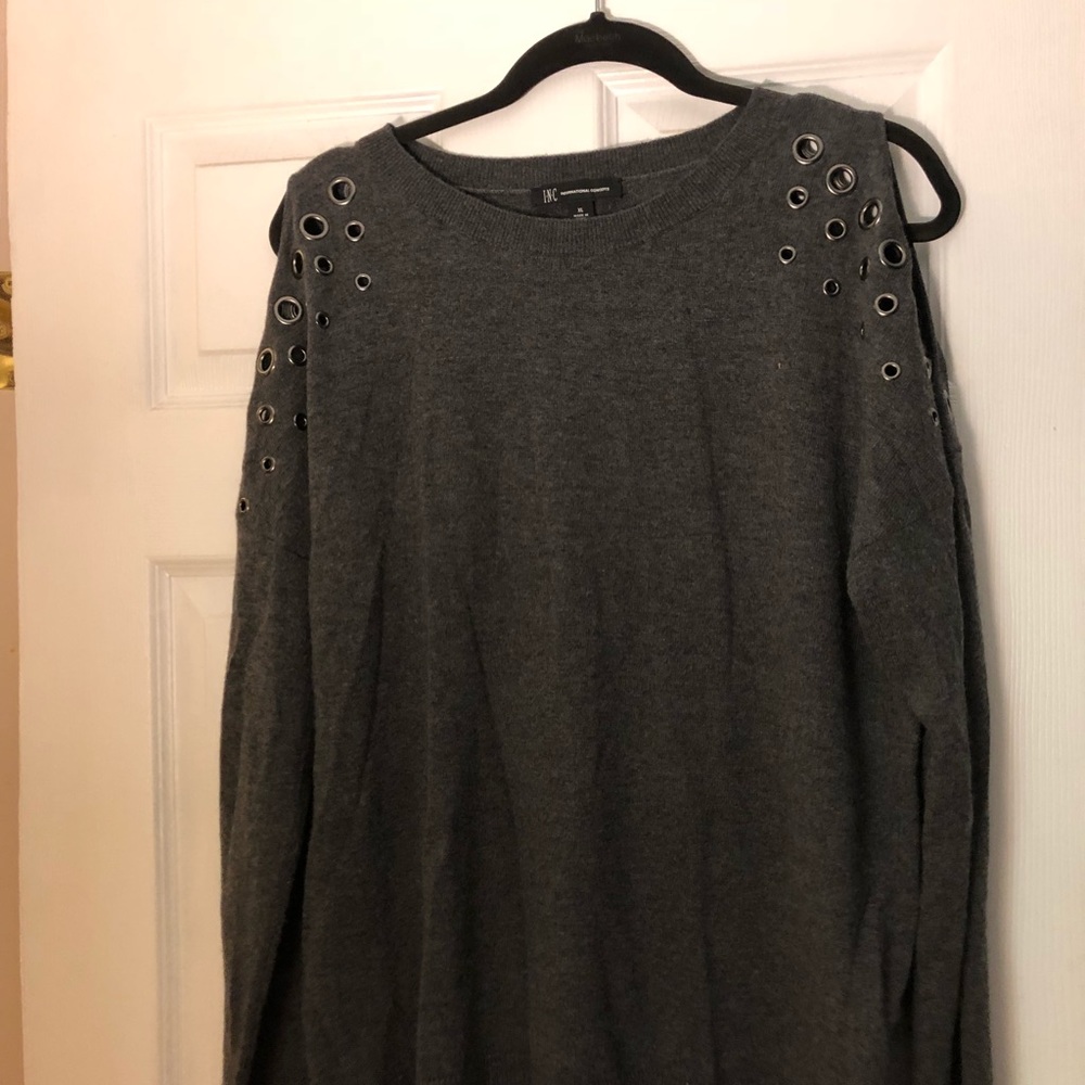 INC Cold Shoulder Sweater - Picture 4 of 4